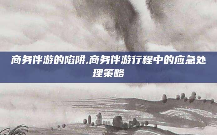 京山商务伴游的陷阱,商务伴游行程中的应急处理策略